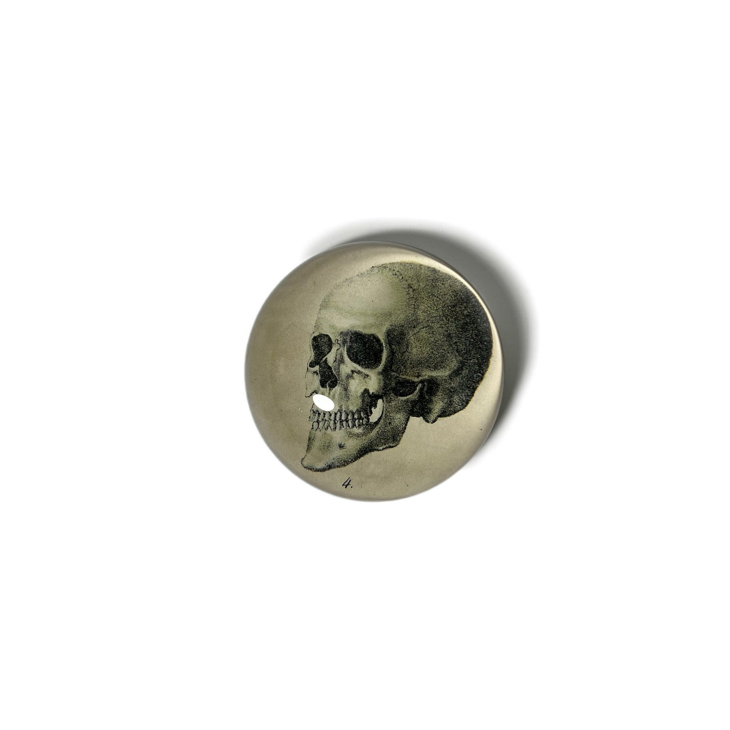【JOHN DERIAN】デコパージュペーパーウェイト The Skull/スカル