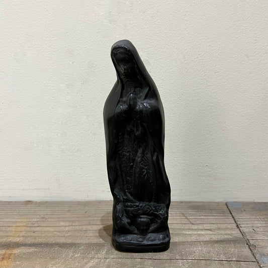 【matsunoichi】セラミックの黒いマリア像(NY)2