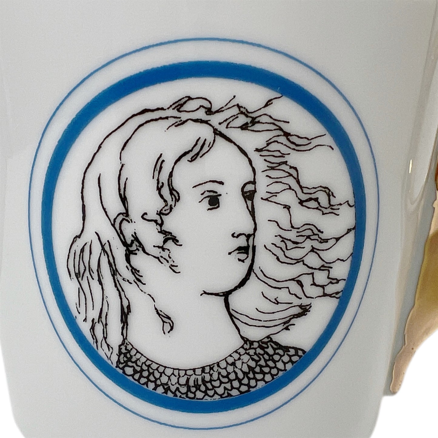 【Kuhn Keramik】 ポートレートマグカップ Jeanne d'Arc