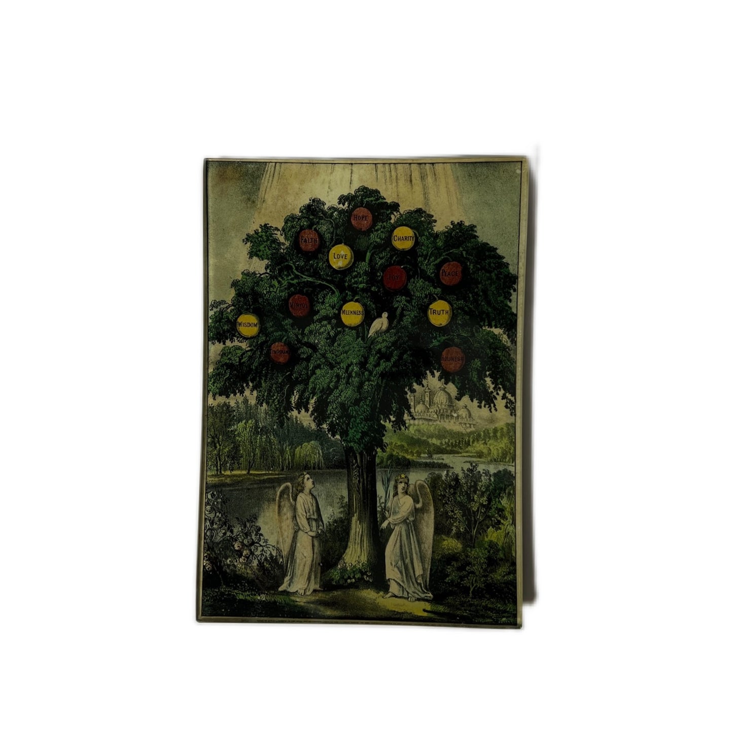 【JOHN DERIAN】デコパージュプレート Twelve Manner of Fruit (Tree)