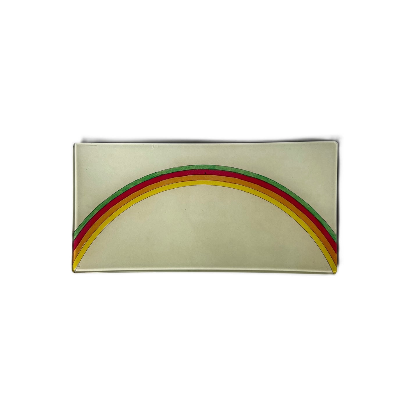 【JOHN DERIAN】デコパージュプレート Reversed Rainbow