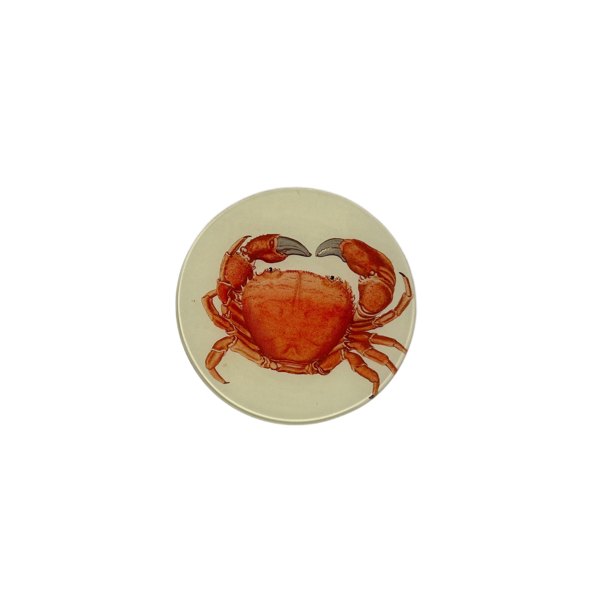 【JOHN DERIAN】デコパージュプレート Red Crab