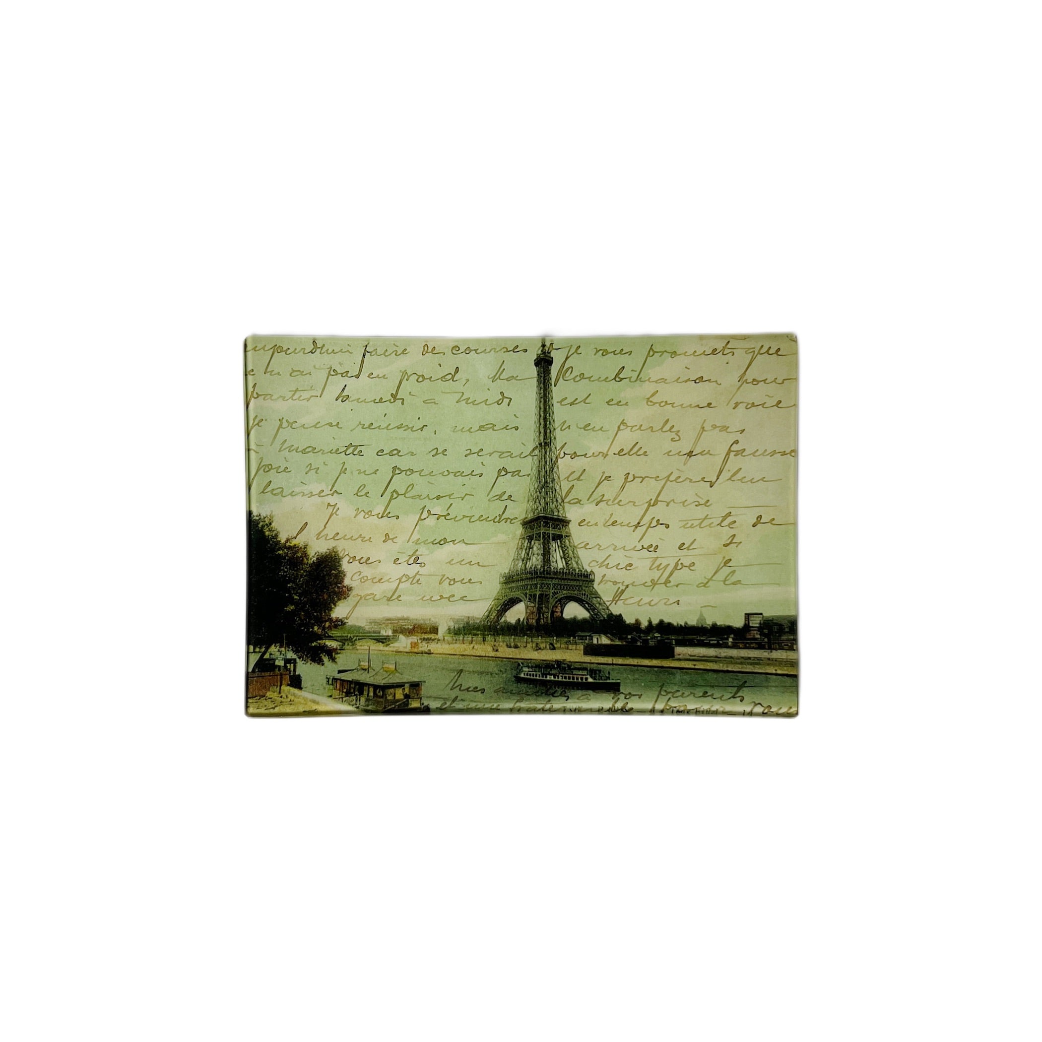 JOHN DERIAN】デコパージュプレート Paris Postcard | フィールシーン 