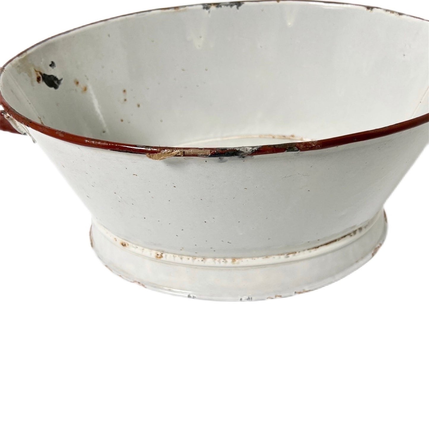 【FEEL】古道具 Antique metal oval Wash tub