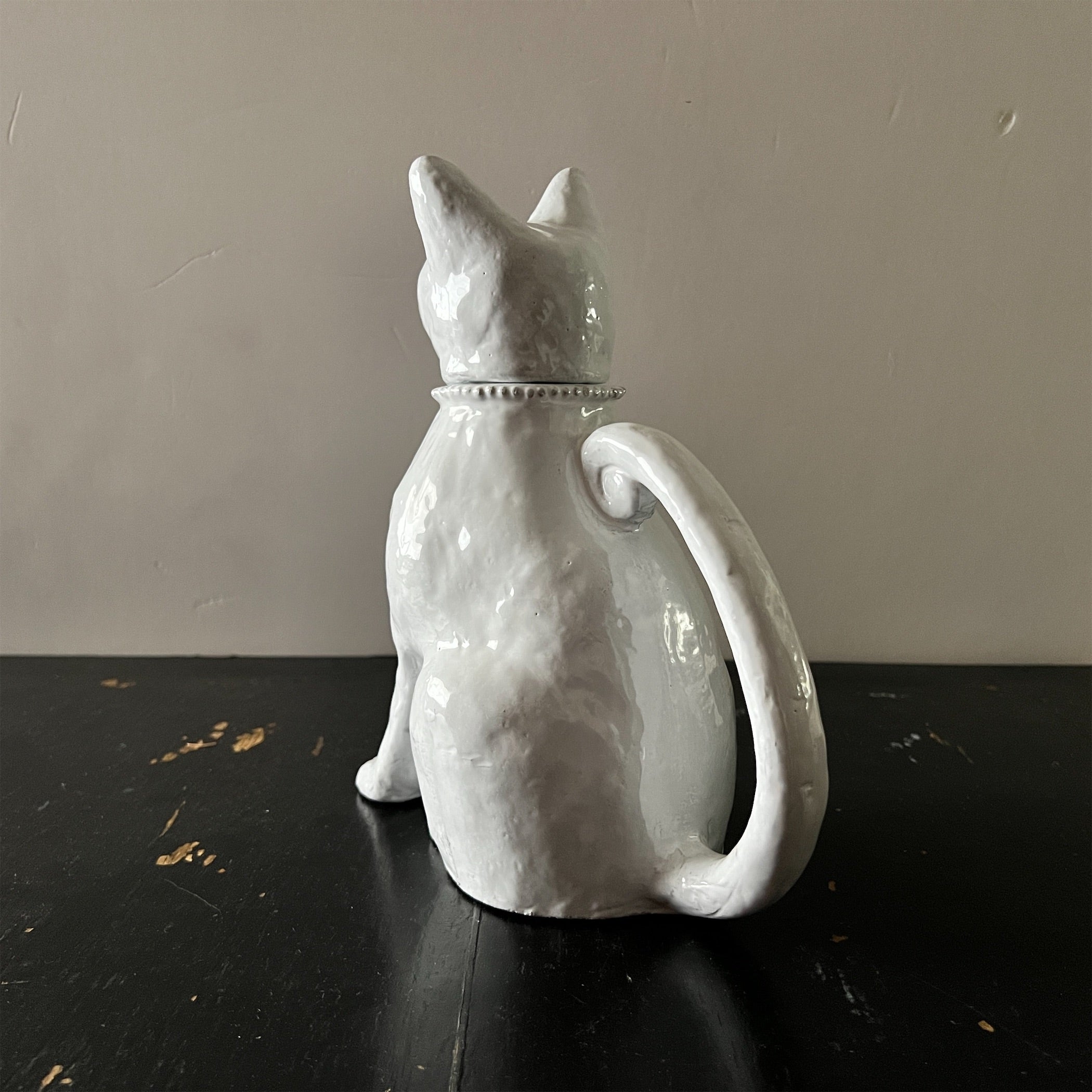 アスティエ　猫ティーポット　大　高さ25.0㎝ Tea pot