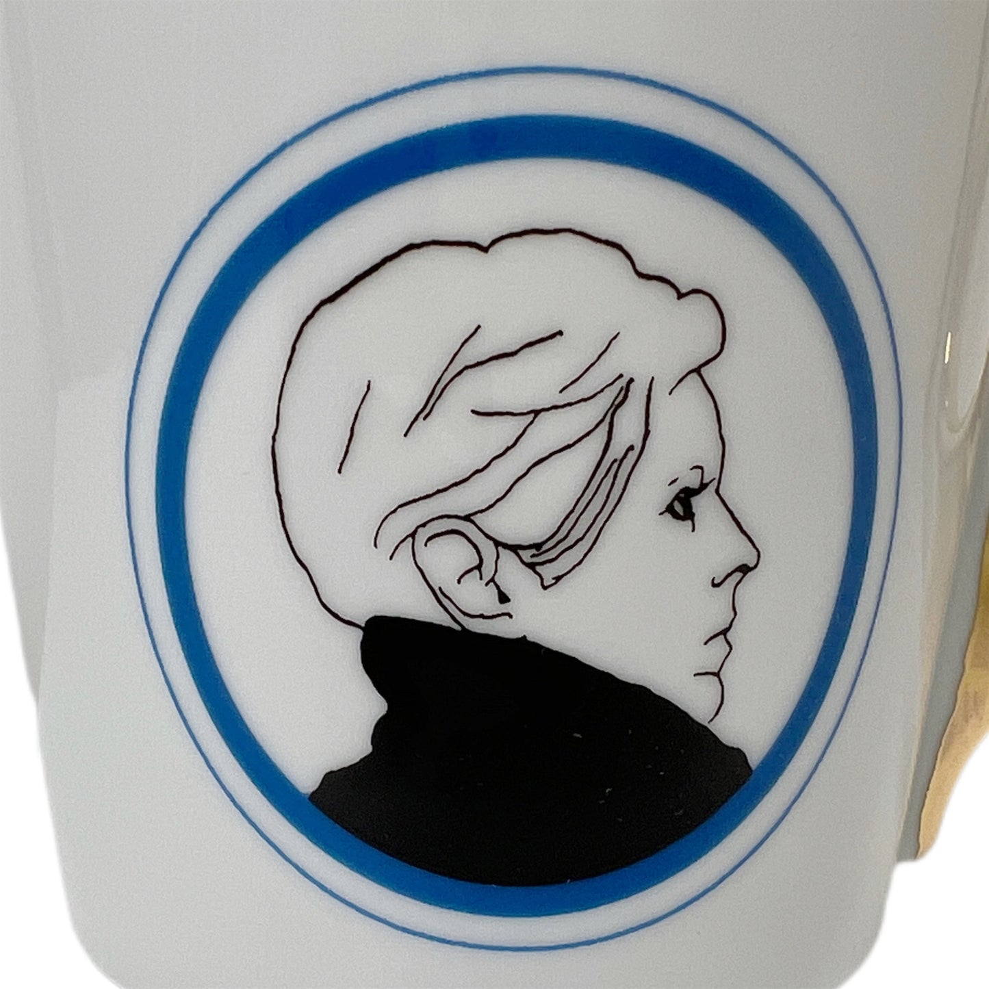 【Kuhn Keramik】 ポートレートマグカップ David Bowie