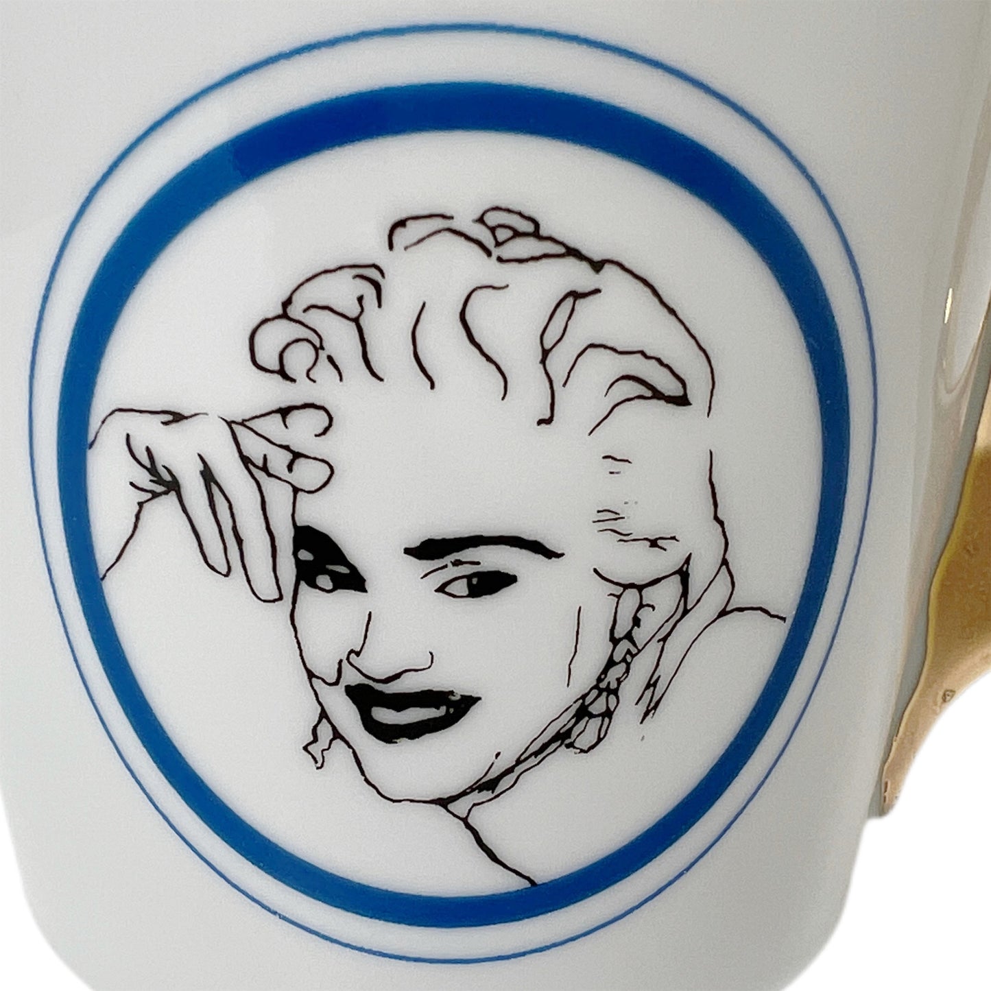 【Kuhn Keramik】 ポートレートマグカップ Madonna