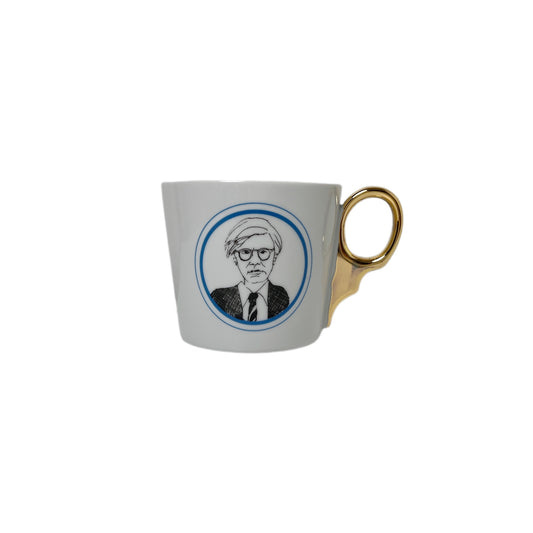 【Kuhn Keramik】 ポートレートマグカップ Andy Warhol