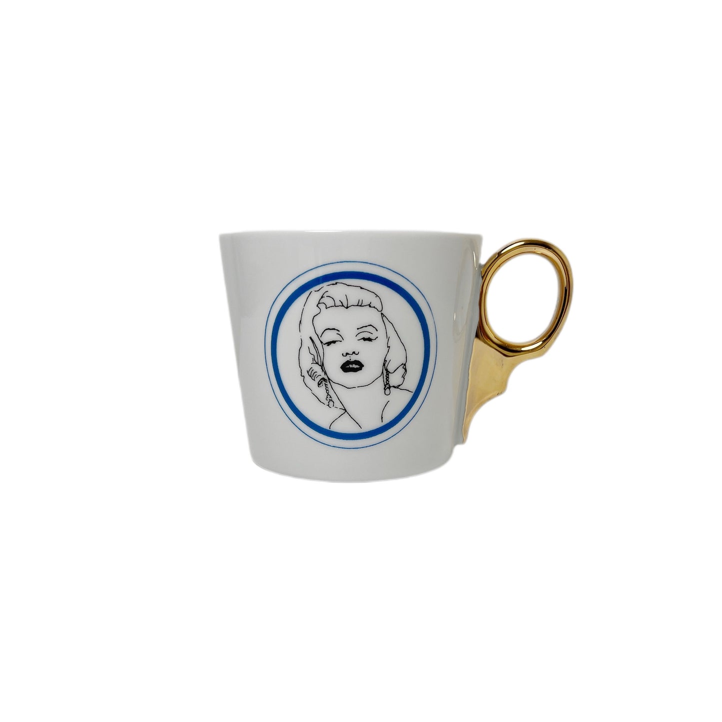 【Kuhn Keramik】 ポートレートマグカップ Marilyn Monroe