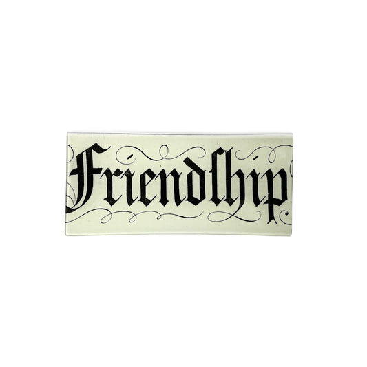 【JOHN DERIAN】デコパージュプレート Friendship