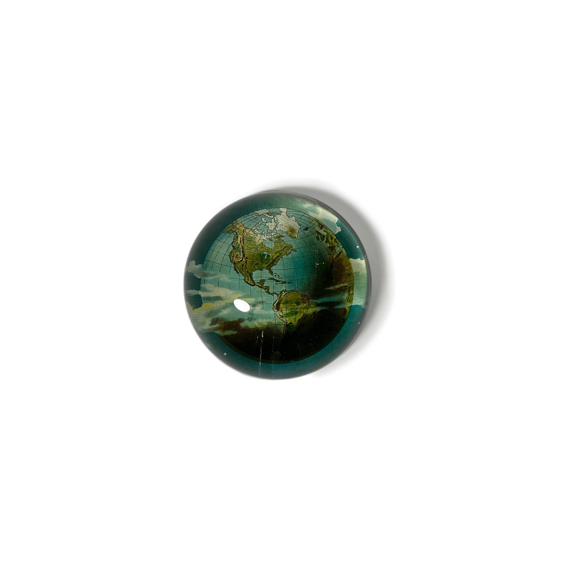 【JOHN DERIAN】デコパージュペーパーウェイト World (Globe)