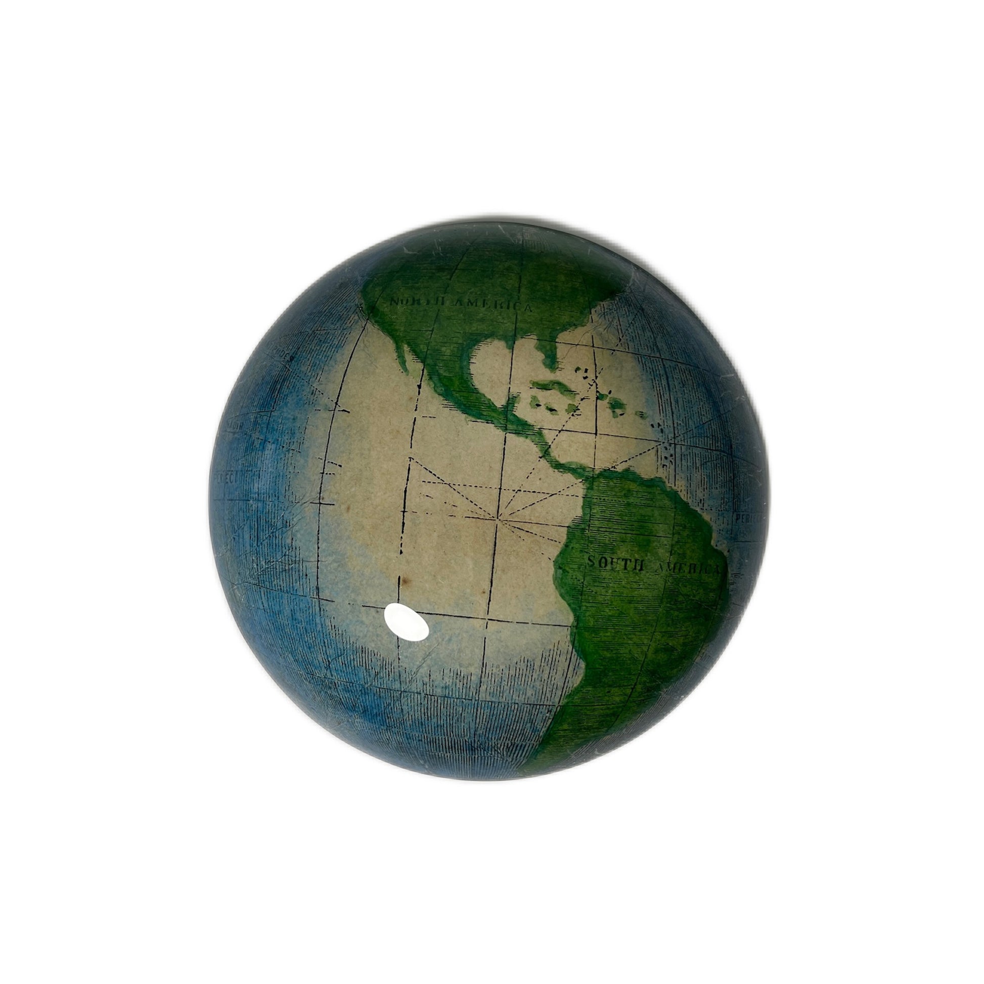 【JOHN DERIAN】デコパージュプレート Definitions (Globe)